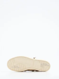Premiata – Sneaker aus Velours- und Glattleder beige