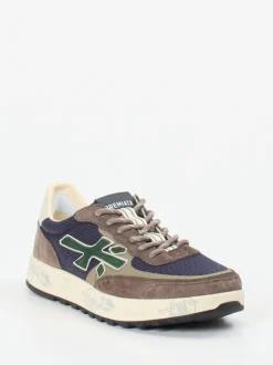 Premiata – Sneaker aus Veloursleder Dunkelviolett