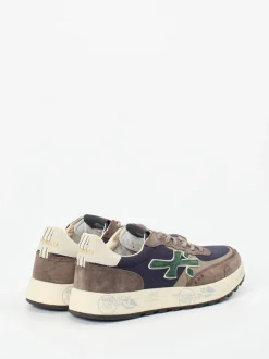 Premiata – Sneaker aus Veloursleder Dunkelviolett