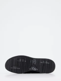 Premiata – Sneaker aus Velourleder in Schwarz