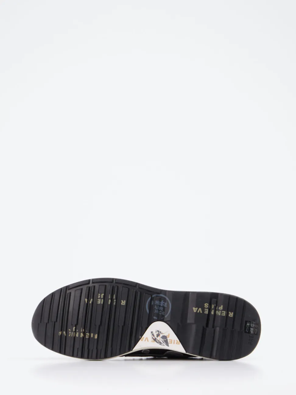 Premiata – Sneaker aus Velour/Textil in Dunkelblau