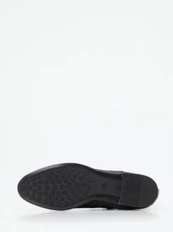 Pretty Ballerinas – Chelsea Boots aus Flechtleder schwarz