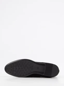 Pretty Ballerinas – Chelsea Boots aus Veloursleder Schwarz