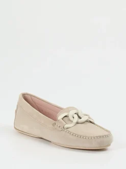 Pretty Ballerinas – Loafer aus Veloursleder beige