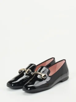 Pretty Ballerinas – Loafer aus Lackleder Schwarz