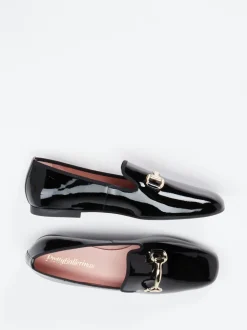 Pretty Ballerinas – Loafer aus Lackleder Schwarz
