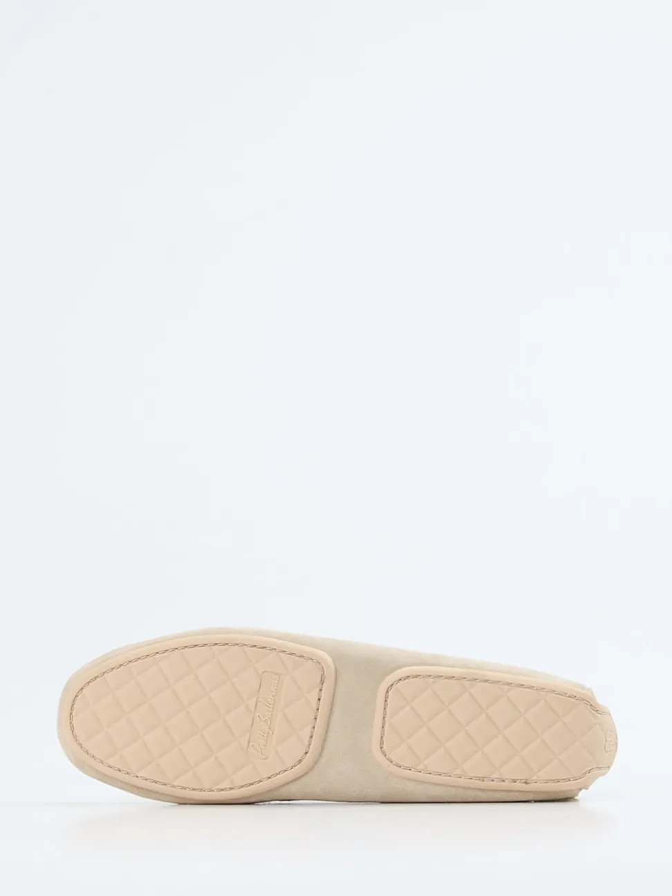 Pretty Ballerinas – Loafer aus Veloursleder Beige
