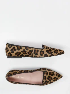Pretty Ballerinas – Loafer-Ballerinas aus Fell braun