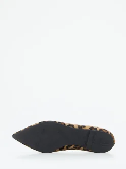 Pretty Ballerinas – Loafer-Ballerinas aus Fell braun