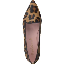 Pretty Ballerinas – Loafer-Ballerinas aus Fell braun