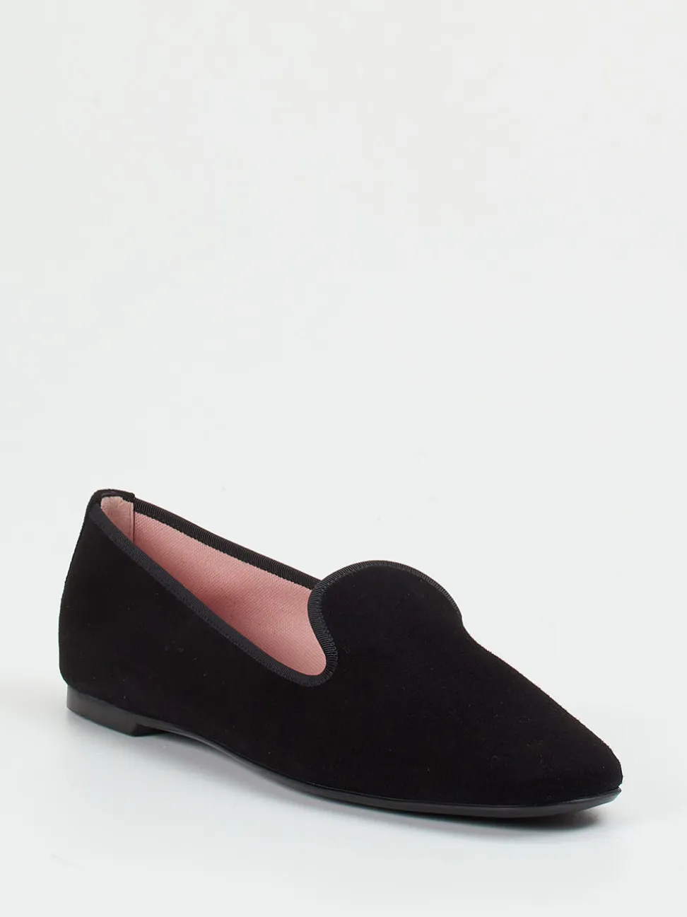 Pretty Ballerinas – Loafer aus Veloursleder schwarz