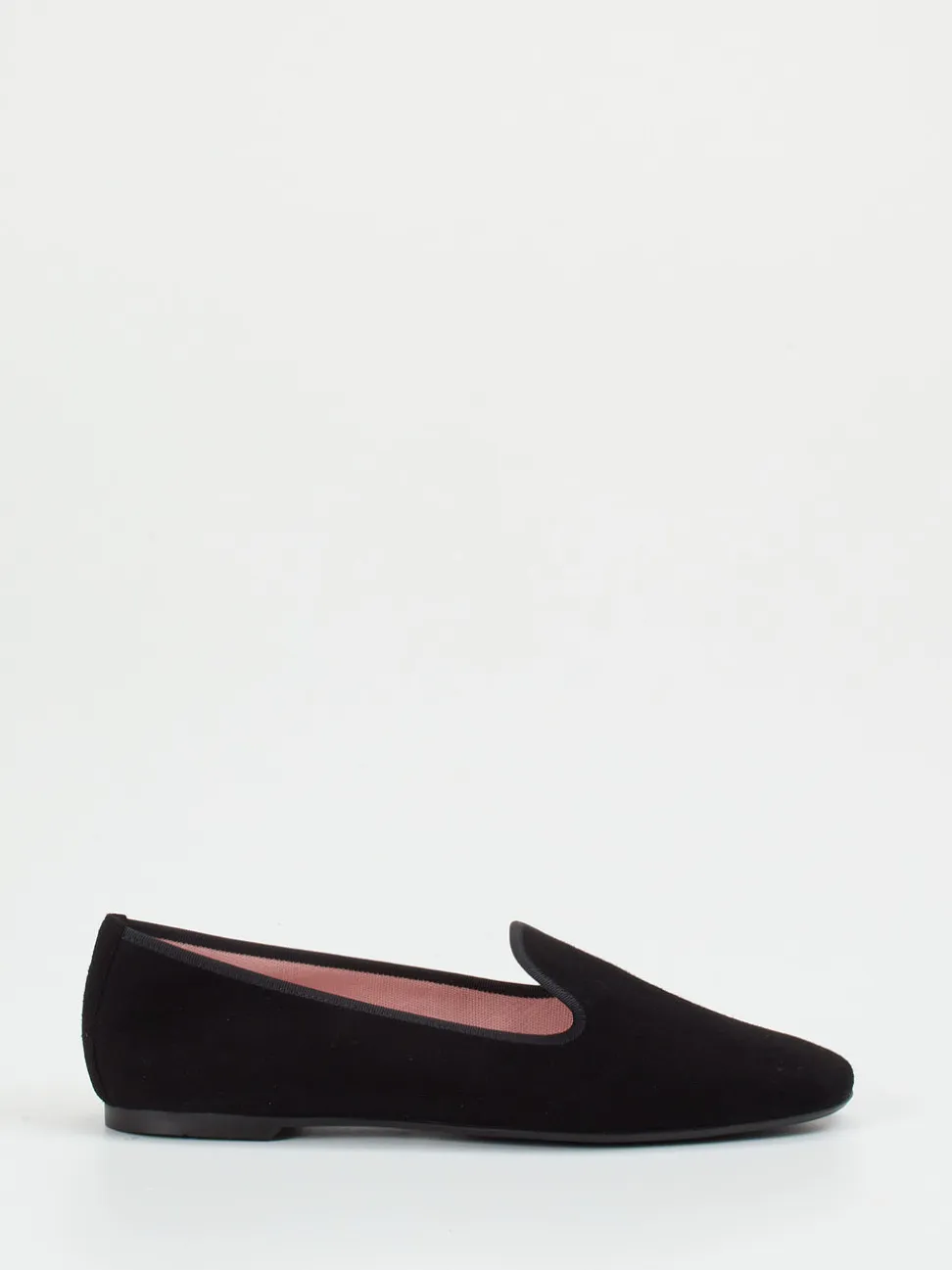 Pretty Ballerinas – Loafer aus Veloursleder schwarz