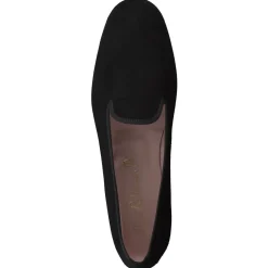 Pretty Ballerinas – Loafer aus Veloursleder schwarz
