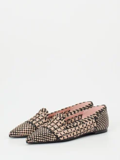 Pretty Ballerinas – Loafer aus geflochtenem Lammleder