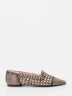 Pretty Ballerinas – Loafer aus geflochtenem Lammleder