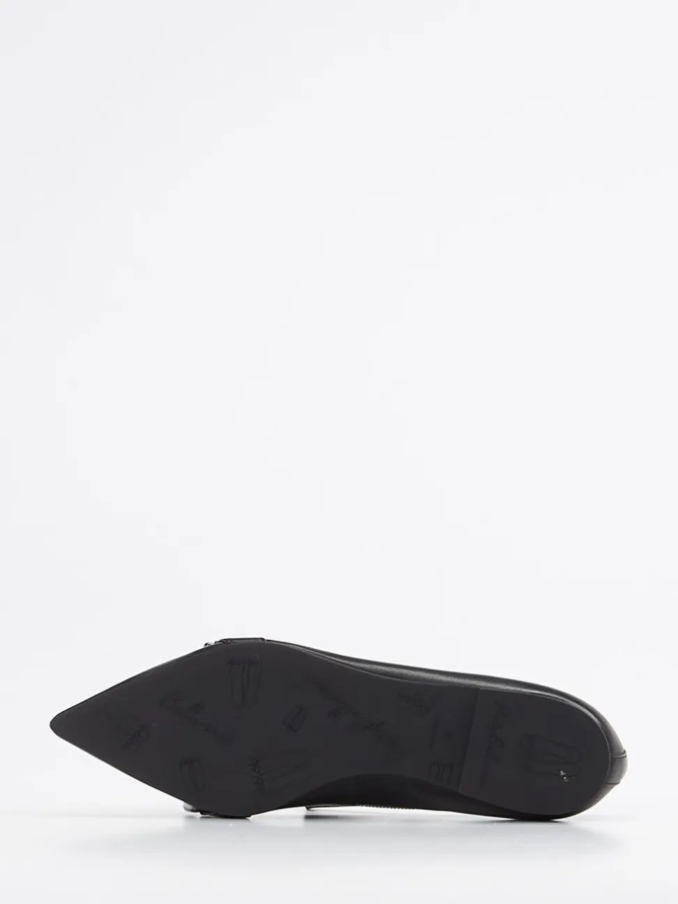Pretty Ballerinas – Loafer-Ballerinas aus Ziegenleder Schwarz