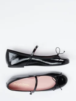 Pretty Ballerinas – Mary Jane Ballerinas aus Lackleder Schwarz