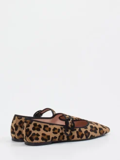 Pretty Ballerinas – Mary Jane Ballerinas aus Fellimitat