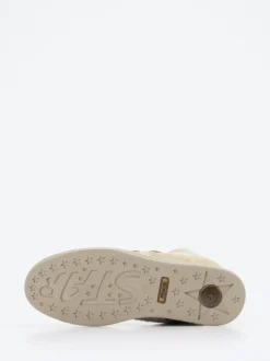 Primigi – High-Top-Sneaker aus Veloursleder Beige