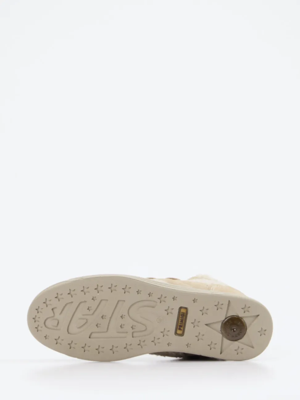 Primigi – High-Top-Sneaker aus Veloursleder Beige
