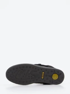 Primigi – High-Top-Sneaker aus Veloursleder schwarz
