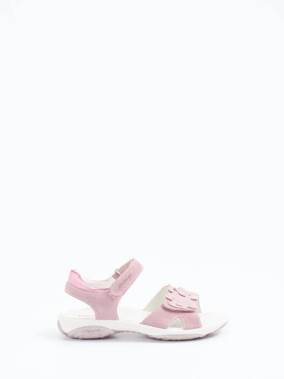 Primigi – Sandalen aus Veloursleder in Rosa