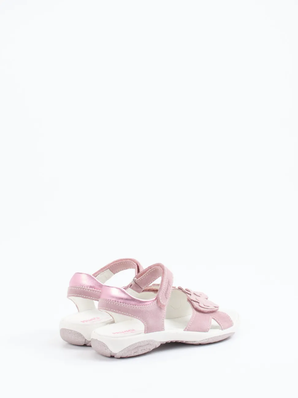 Primigi – Sandalen aus Veloursleder in Rosa