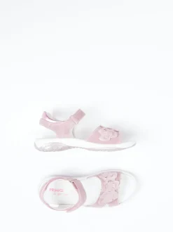 Primigi – Sandalen aus Veloursleder in Rosa