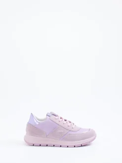 Primigi – Sneaker aus Veloursleder in Flieder