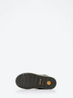 Primigi – Stiefeletten aus Veloursleder olivgrün