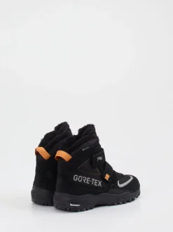 Primigi – Winterboots aus Veloursleder schwarz