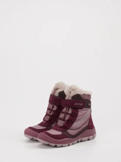 Primigi – Winterstiefel aus Leder beerenrot