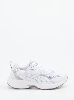Puma – Chunky Sneaker aus Textil in Weiß