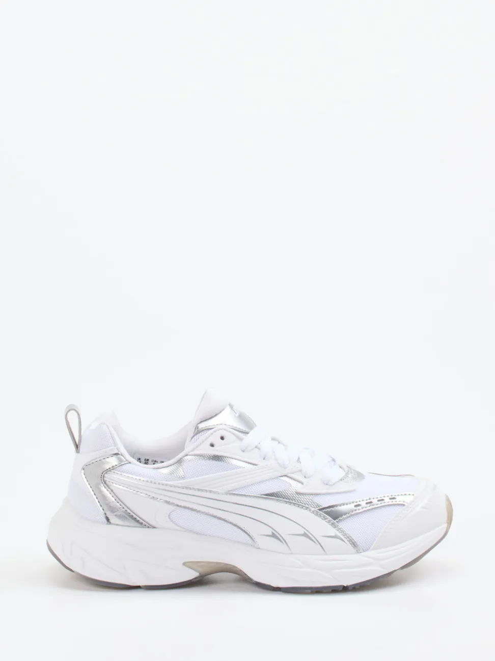 Puma – Chunky Sneaker aus Textil in Weiß