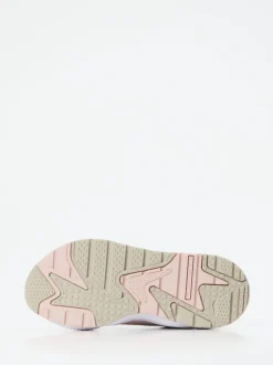 Puma – Chunky Sneaker aus Veloursleder Beige