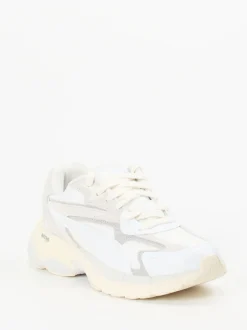 Puma – Chunky Sneaker aus Textil und Wildleder Offwhite