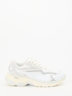 Puma – Chunky Sneaker aus Textil und Wildleder Offwhite