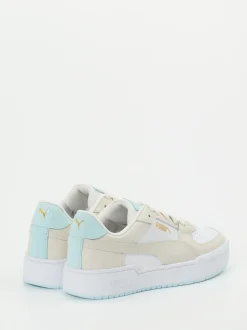 Puma – Low-Top Sneaker aus Leder in Pastelloptik
