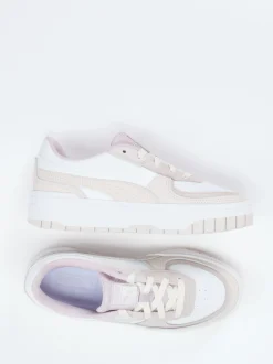 Puma – Low-Top Sneaker aus Leder Offwhite