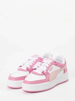 Puma – Low-Top Sneaker aus Synthetikleder Rosa