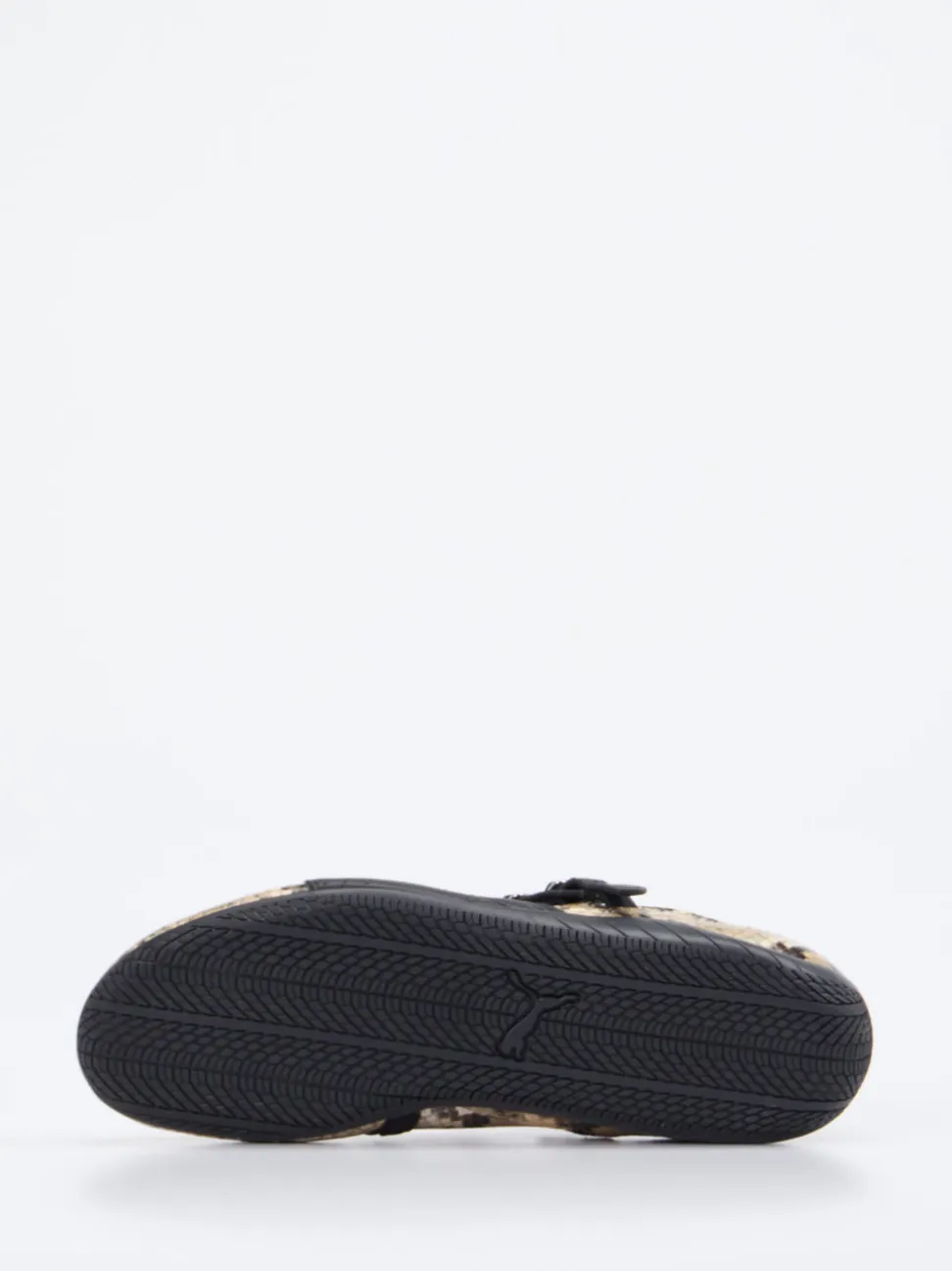 Puma – Mary Jane Ballerinas aus Leder Snake-Optik