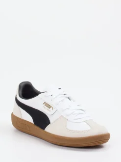 Puma – Retro-Sneaker aus Leder in Weiß