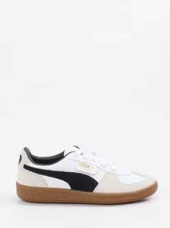 Puma – Retro-Sneaker aus Leder in Weiß