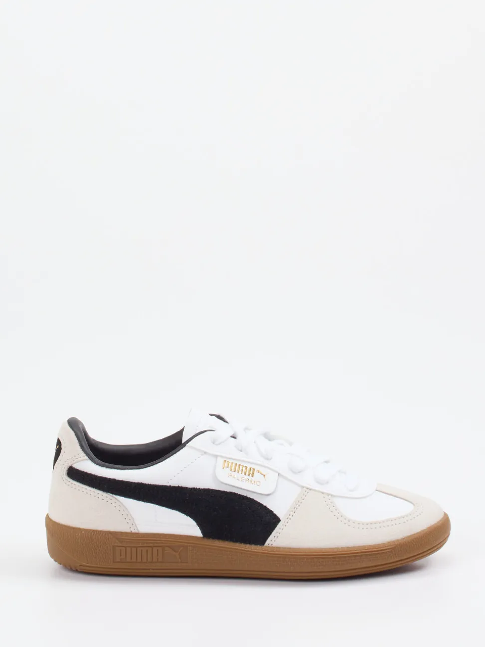 Puma – Retro-Sneaker aus Leder in Weiß