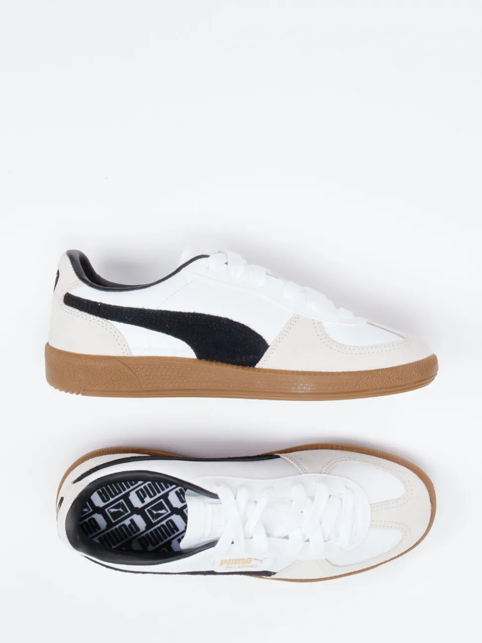 Puma – Retro-Sneaker aus Leder in Weiß
