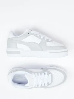 Puma – Sneaker aus Leder in Weiß mit Retro-Flair