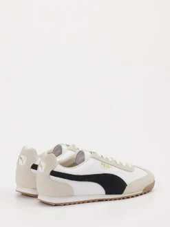 Puma – Sneaker aus Leder in Weiß mit Retro-Flair