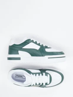 Puma – Sneaker aus Leder in Tannengrün
