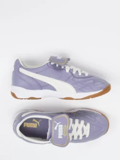Puma – Sneaker aus Leder in Fliederoptik