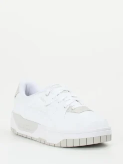 Puma – Sneaker aus Leder in Weiß mit Chunky-Sohle